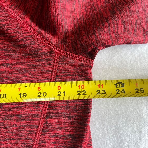Tek Gear DryTek Men's Red & Black Quarter-Zip Pullover Sweatshirt Sz Medium NWOT - Picture 8 of 9